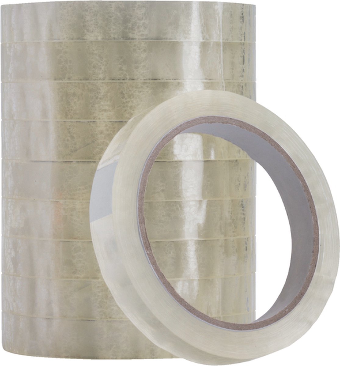 Plakband Quantore 15mmx66m transparant | 120 stuks